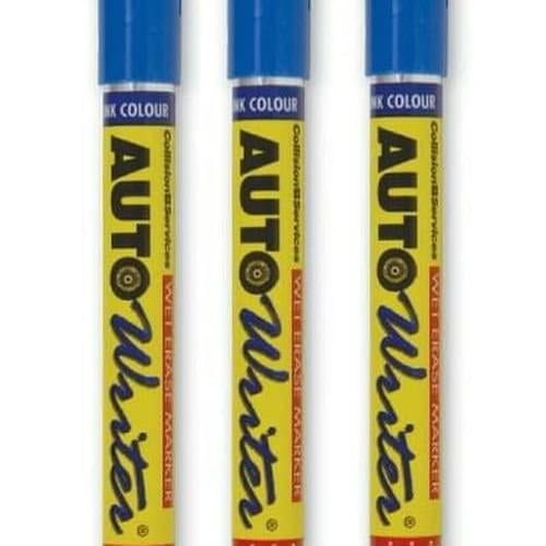 Chemical & Plastics AUTOWRITER Auto Writer PENS BLUE (USC-37001) - 3 Pens