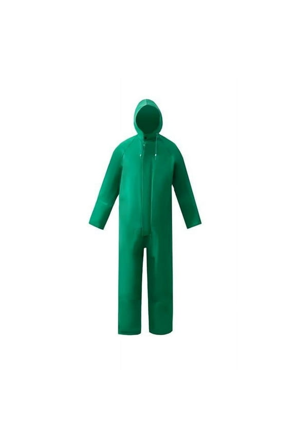 Chemical Protective Coverall, Green - 2XL