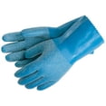 thumbnail image 1 of Chemical Safety Gloves, Reusable, Blue Latex, Large, Safety Works, C6852L, 1 of 1