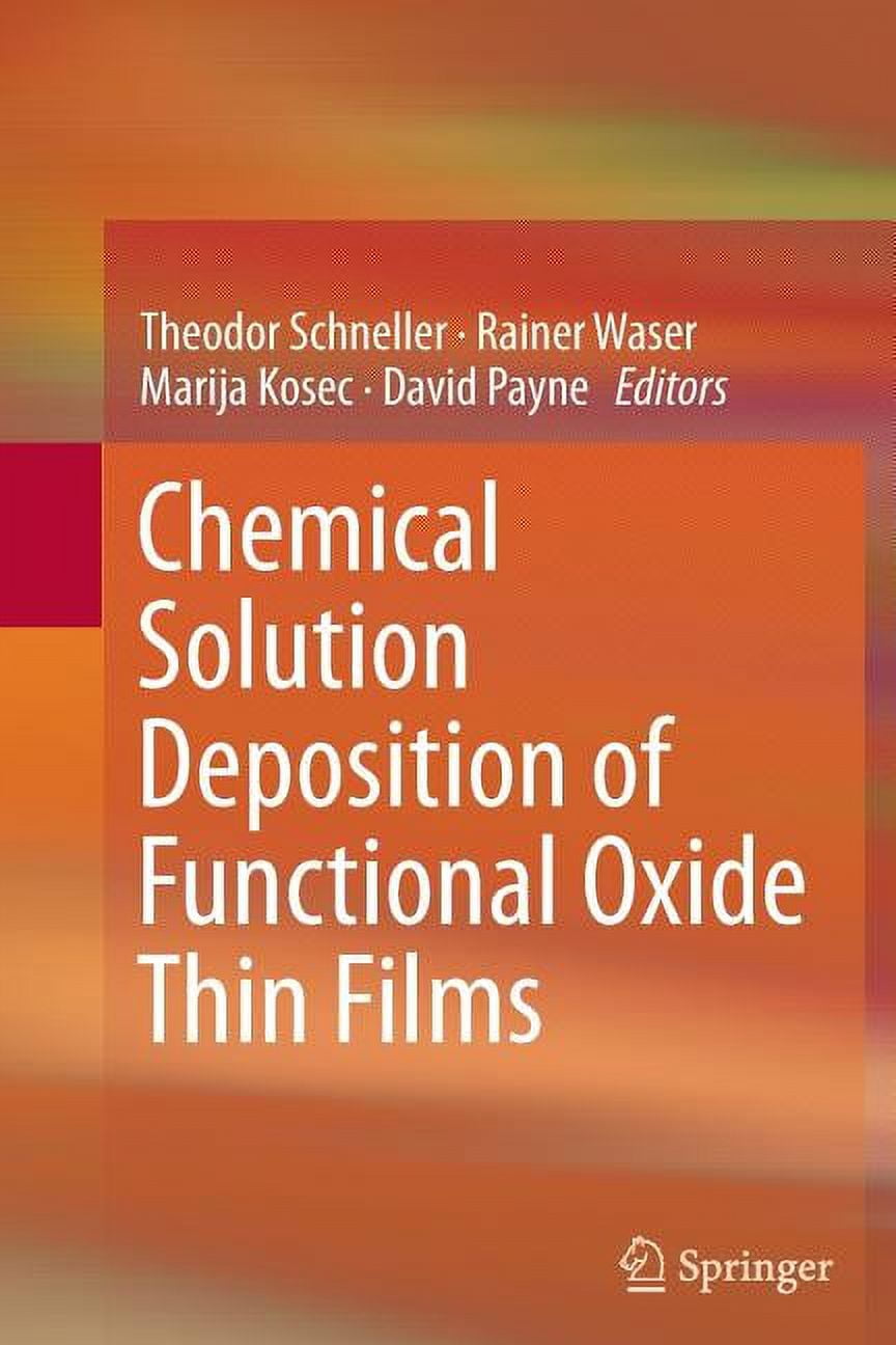 Chemical Solution Deposition of Functional Oxide Thin Films (Paperback