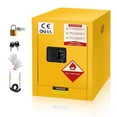 thumbnail image 1 of Chemical Storage Cabinet, 18.11"x 18.11"x 23", Anti-Static Grounding, Fireproof Cabinet, Safety Storage Unit, Lab, Shipyard, Factory​​, 1 of 7