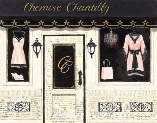 Chemise Chantilly Canvas Art - Emily Adams (22 x 28)