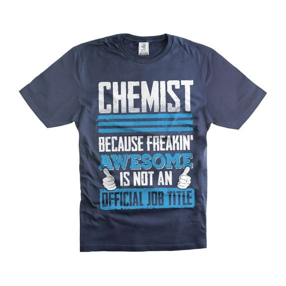 Chemist Funny Shirt Chemistry Shirts Chemist Lab Shirts Mens Womens Unisex Chemist Shirts (4X-Large Navy Blue)