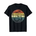 thumbnail image 1 of Chemist Gift Retro Sunset Laboratory Flask Chemistry Science T-Shirt, 1 of 5