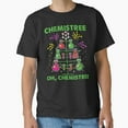 thumbnail image 1 of Chemistree Chemistry Pun Funny Holiday Science Christmas Gift Unisex T-Shirt, up to size 5XL, 1 of 2