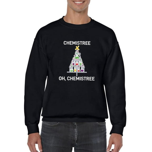 Chemistree Oh, Chemistree Sweatshirt Men -Smartprints Designs, Male x-Large