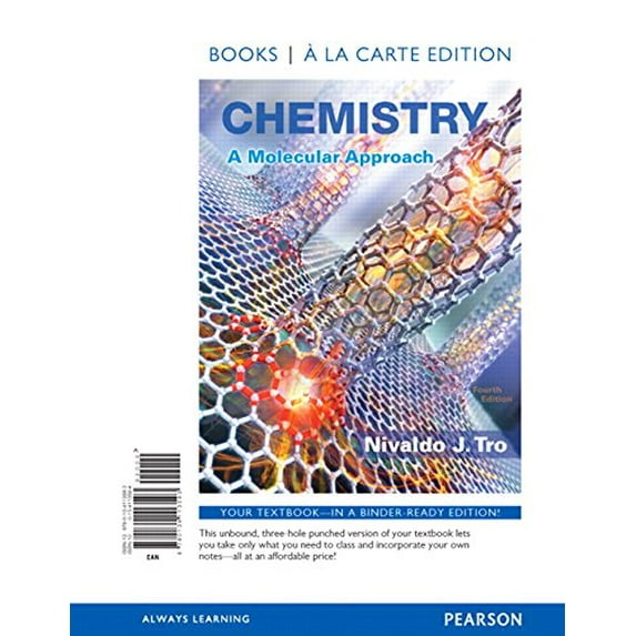 Pre-Owned Chemistry: A Molecular Approach, Books a la Carte Edition (4th Edition), 9780134113593, 0134113594, Paperback, 4 edition