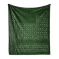 thumbnail image 1 of Chemistry Elements Soft Flannel Fleece Blanket, Periodic Table of Elements in Green Shades Education Themed, Cozy Plush for Indoor and Outdoor Use, 50" x 60", Emerald and Pale Green, by Ambesonne, 1 of 6