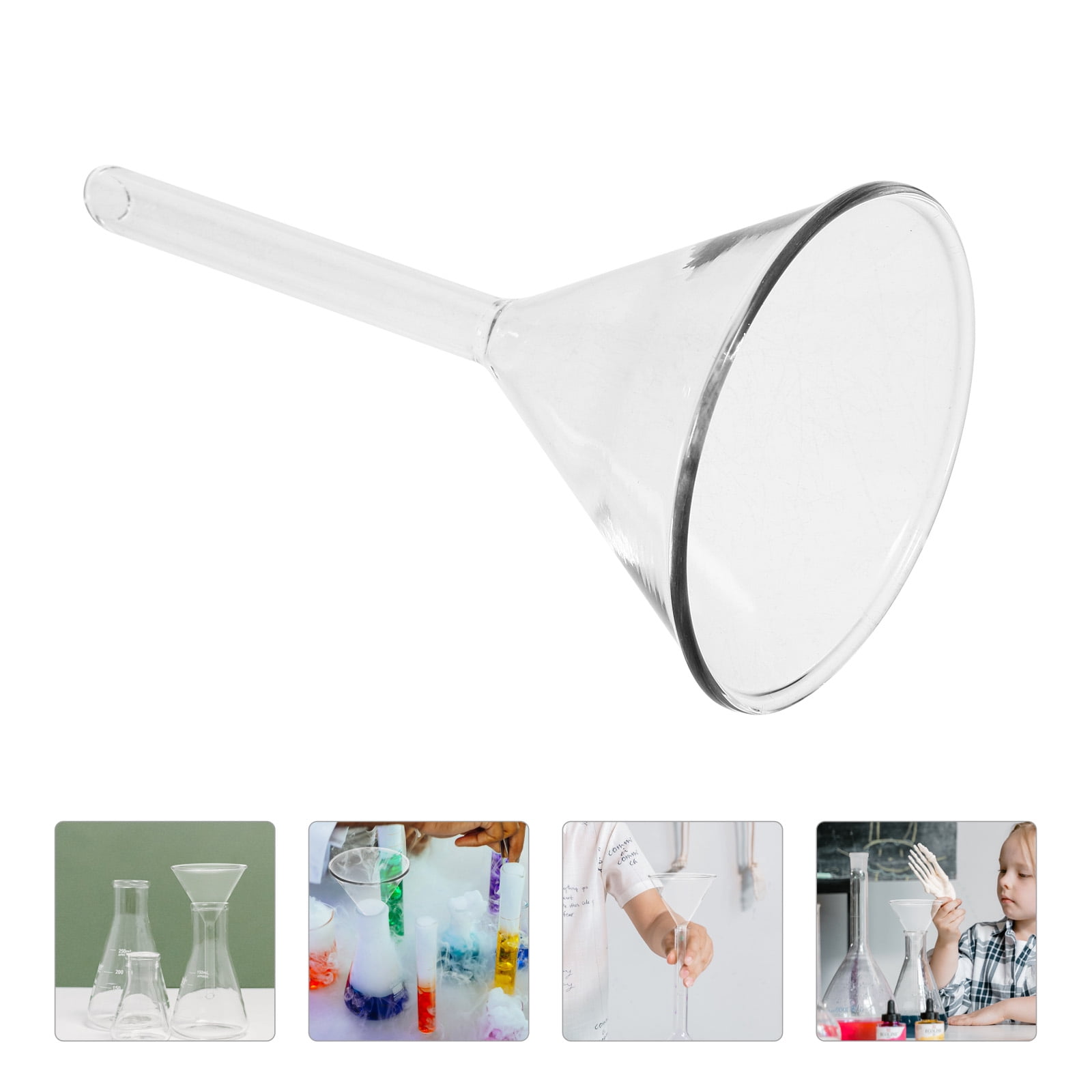 Chemistry Feeding Triangle Funnel Small Funnel Laboratory Tool Triangle ...