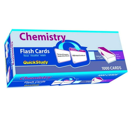 Chemistry Flash Cards : a QuickStudy Reference Tool (Cards)