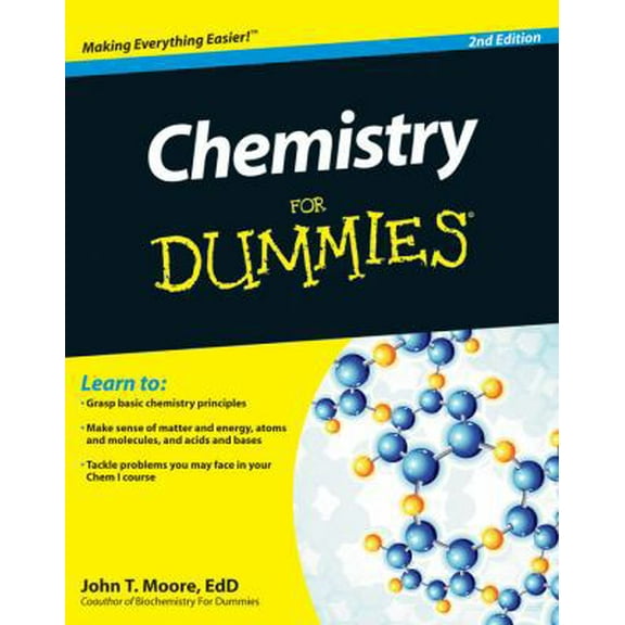 Pre-Owned Chemistry for Dummies (Paperback) 1118007301 9781118007303