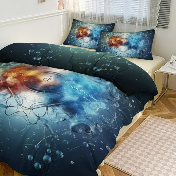 Chemistry Formulas Bedding Set with Zipper Closure for Girls & Boys