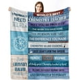 thumbnail image 1 of Chemistry Gifts Blanket, Chemistry Teacher Gifts, Chemistry Science Teacher Appreciation Gifts, Chemistry Teacher Gifts for Women Men, Chemistry Teacher Retirement Gifts Throw Blankets 50x60, 1 of 6