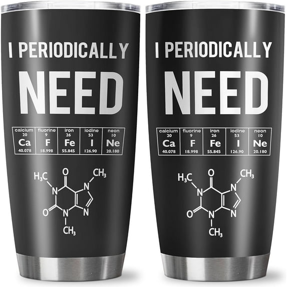 Chemistry Gifts Tumbler 20oz, Chemistry Teacher Gifts, Gifts for Chemistry Lovers, Chemistry Gifts for Women Men, Science Students/Professors Gifts, Birthday Gifts for Chemistry, Chemical Gift