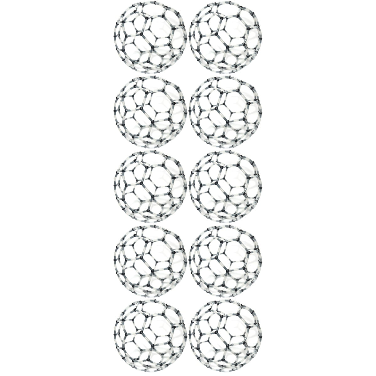 Chemistry Molecular Model C60 Molecule Structure 10 Sets Kit Teaching