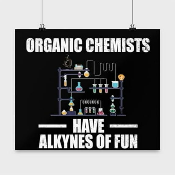 Chemistry Elements Chart - Science Enthusiasts - 13x13 Poster Print - Classroom Decor