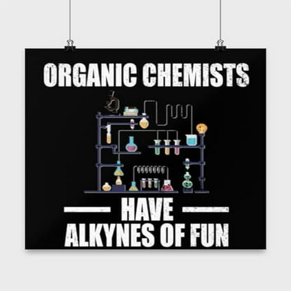 Chemistry Elements Chart - Science Enthusiasts - 13x13 Poster Print - Classroom Decor