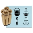 thumbnail image 1 of Chemistry Science Flask Test Tube Beaker Rubber Stamp Set for Scrapbooking Crafting Stamping - Mini 1/2 Inch, 1 of 7