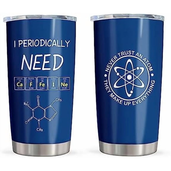 Chemistry Teacher & Student Gifts - 20OZ Chemist Tumbler for Birthday/Christmas, Perfect for Lovers & Professors$$Home Decor, Kitchen, & Other