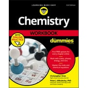Chemistry Workbook for Dummies with Online Practice, Paperback