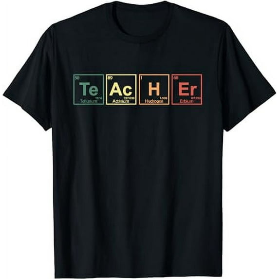 Chemistry teacher element symbols Periodic table Chemist T-Shirt