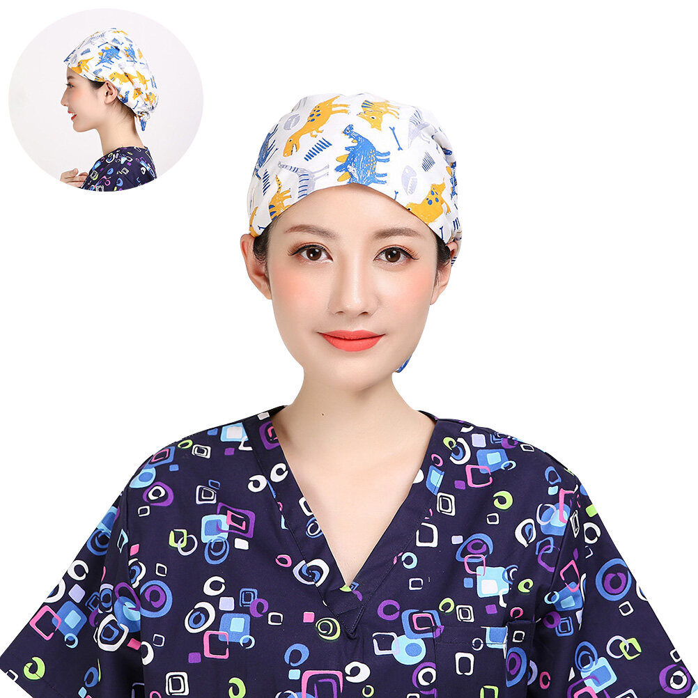Chemo Caps Nurse Hats Doctor Operating Room Surgical Absorb Sweat