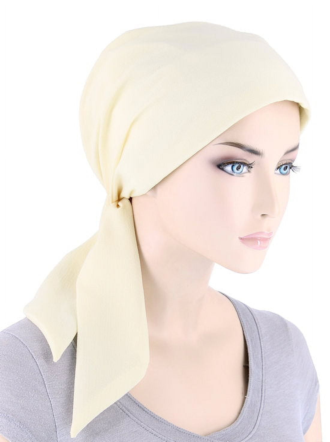 Chemo Fashion Scarf Ivory