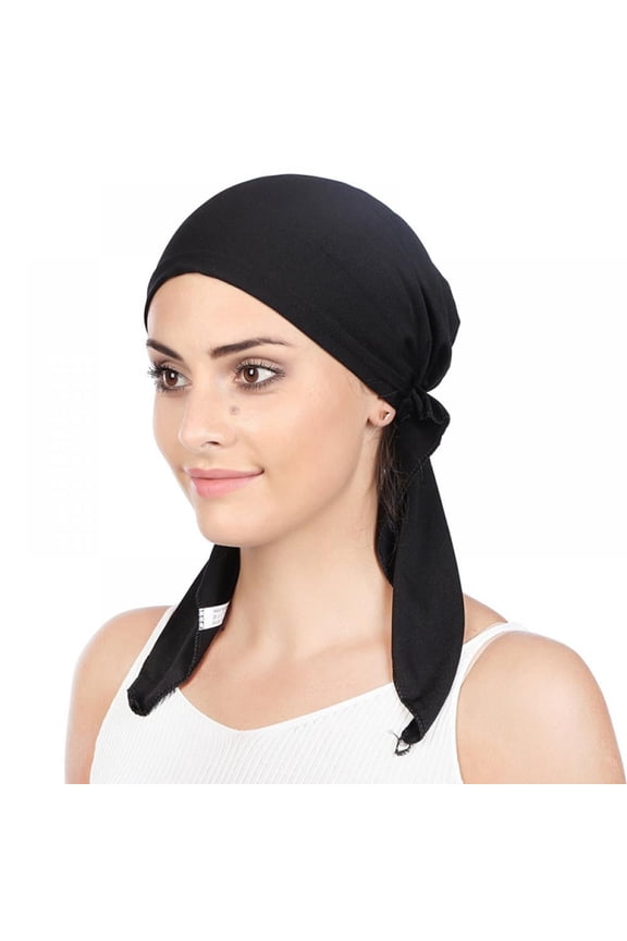 Chemo Hat Woman's Stretchy Beanie Bandana Turban Cap Head Wrap Headscarf for Cancer,Alopecia Hair Loss