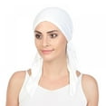 thumbnail image 1 of Chemo Headwear Pre Tied Head Scarf Headwraps Lightweight Turban Beanie Cap for Women, 1 of 6