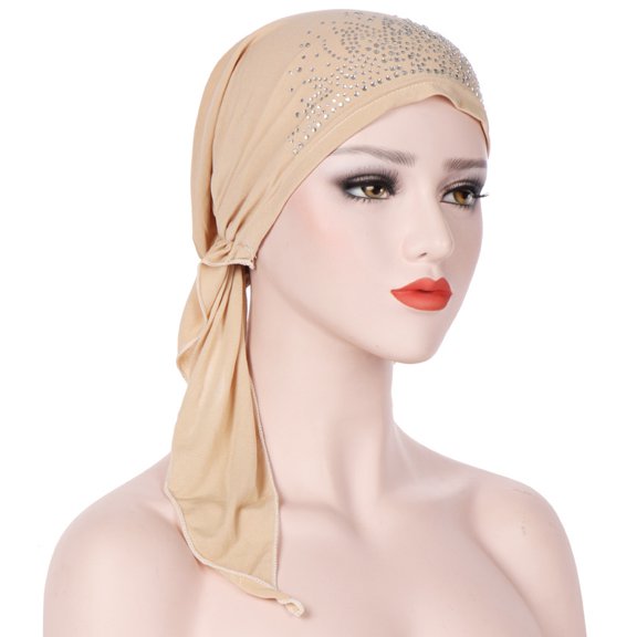 Chemo Headwear Turbans for Women Long Hair Head Scarf Headwraps Cancer Hats