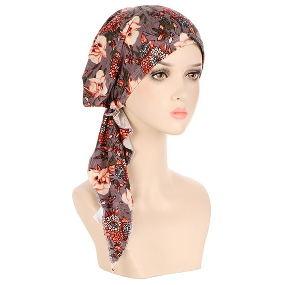 Chemo Headwear Turbans for Women Long Hair Head Scarf Headwraps Cancer Hats