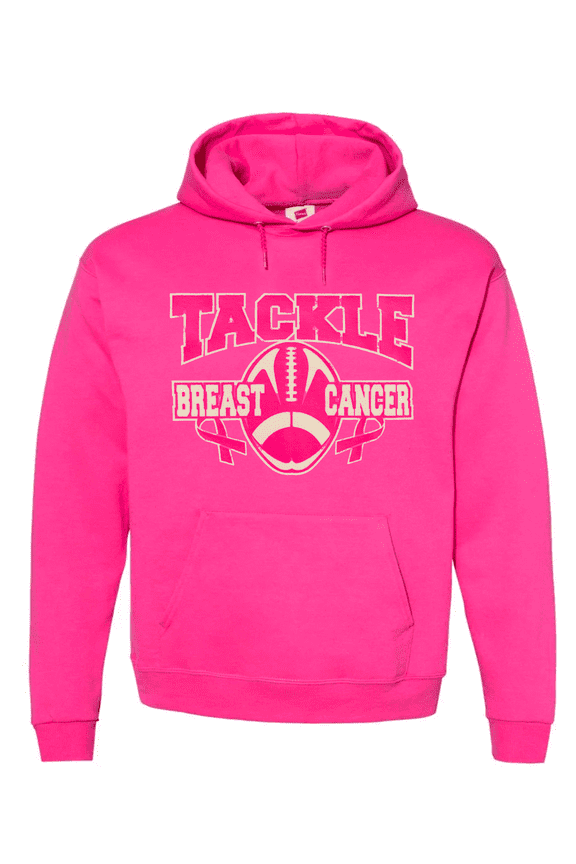 Chemo Shirts Funny Breast Cancer Survivor Pink Ribbon Football Hoodie Sweatshirt Clothing Accessories Gifts Mens