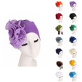 thumbnail image 1 of Chemo Turban Hats for Women Elastic Flower Beanie Headwrap Caps, 1 of 3