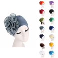 thumbnail image 1 of Chemo Turban Hats for Women Elastic Flower Beanie Headwrap Caps, 1 of 3