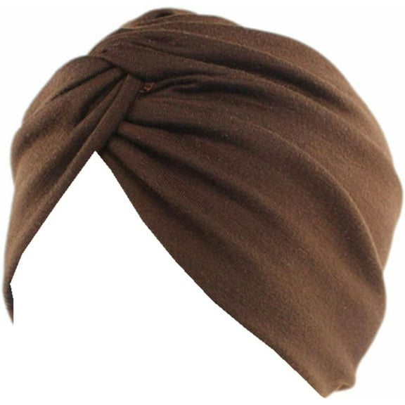 Chemo Turbans for Women - Elastic Knot Headwear Caps Pre Tied Headwrap Scarf for Cancer Head Cover