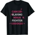 thumbnail image 1 of Chemotherapy Care Package Pink Beat Cancer Slayer T-Shirt, 1 of 3