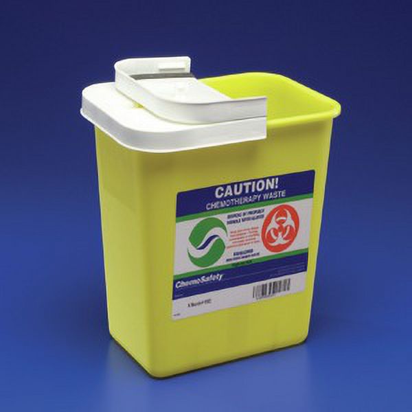 Chemotherapy Sharps Container SharpSafetyâ„¢ 1Piece 26 H X 181/4 W X