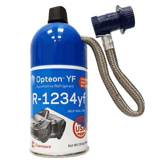 Chemours Opteon R1234yf Refrigerant With Hose 12 Ounce