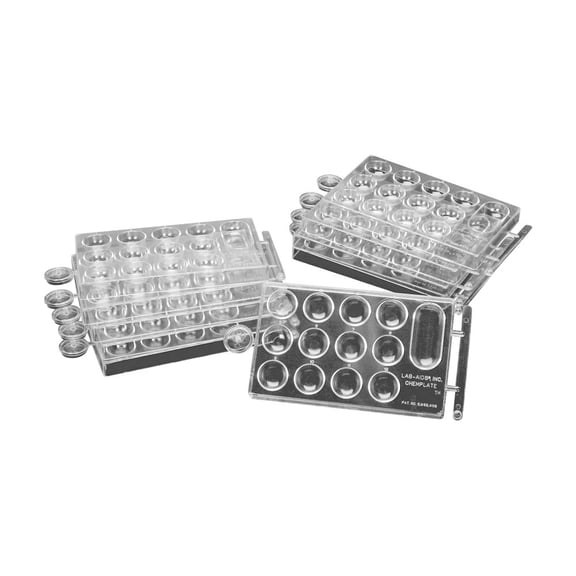 Chemplate Chemical Testing Plate, Pack Of 10