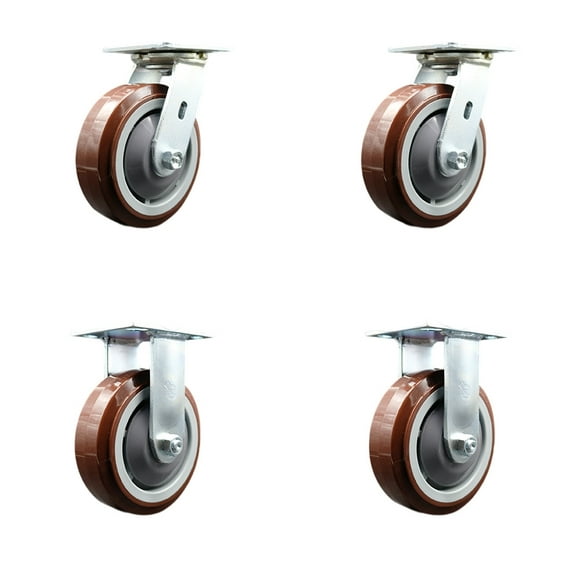 Chemtainer CST60URR CST60RBS Caster Replacement Set - Service Caster Brand