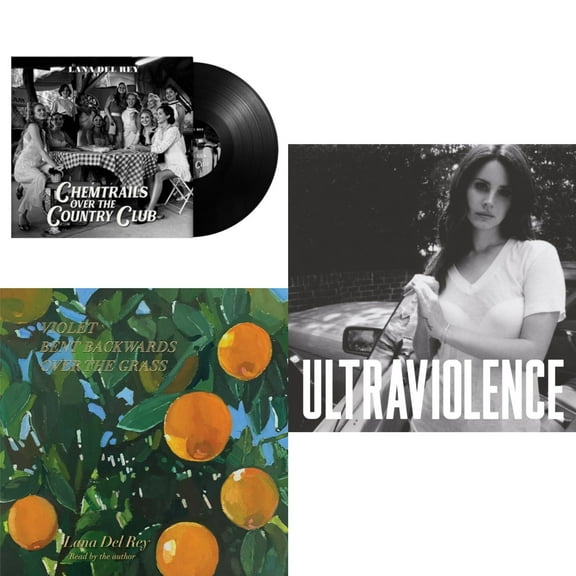 Chemtrails Over The Country Club & Violet Bent Backwards Over The Grass (180G) & Ultraviolence [LP Vinyl Bundle]