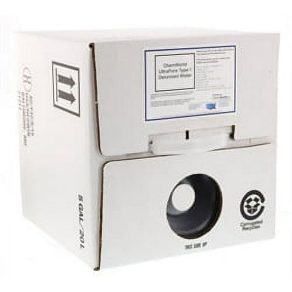 Chemworld Type 1 Deionized Water - 20 liter cubitainer