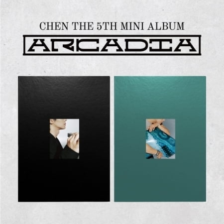 Chen - Arcadia - Random Cover - incl. 56ph Photobook, Photocard, Sticker, Log Book + Folded Poster - Music & Performance - CD