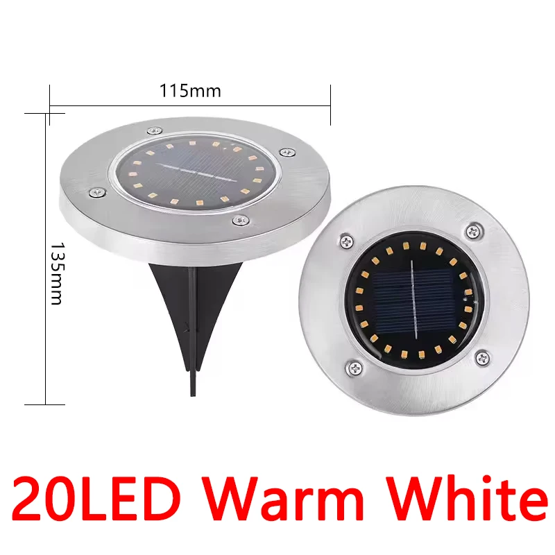 5W LED Buried Spot Light - Square Outdoor Underground Fixture, Pure White, Waterproof For Garden & Yard 2 thumbnail image