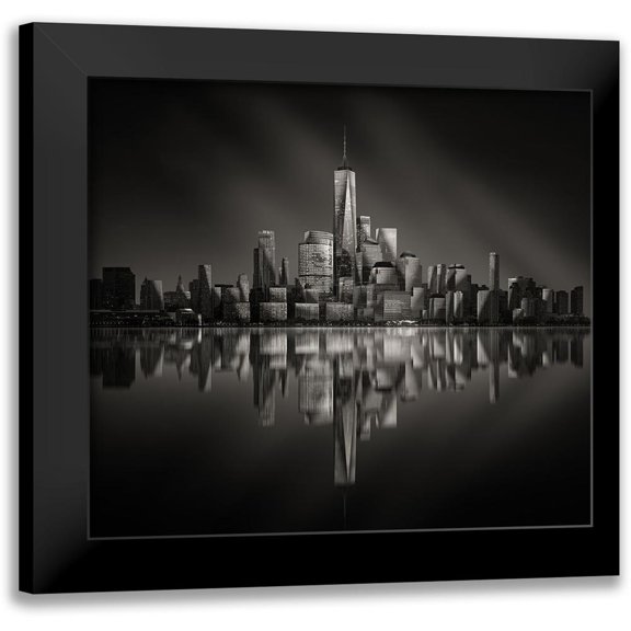 Chen, Johnny 13x12 Black Modern Framed Museum Art Print Titled - Vertex