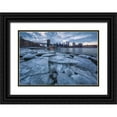 thumbnail image 1 of Chen, Johnny 14x11 Black Ornate Wood Framed with Double Matting Museum Art Print Titled - lce city, 1 of 4