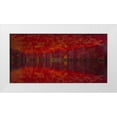 thumbnail image 1 of Chen, Liang 18x11 White Modern Wood Framed Museum Art Print Titled - Burning red leaves, 1 of 4