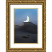 Chen, Quansheng 11x14 Gold Ornate Wood Framed with Double Matting Museum Art Print Titled - This used to be an ocean
