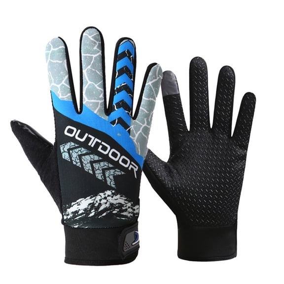 Chen Yuming Cycling Gloves Men Anti-slip Full Finger Motorcycle Spring Autumn Gloves Hiking Fishing Touchscreen Outdoor Adventure Gloves