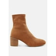thumbnail image 1 of Chena Rhinestones Embellished Block Heel Boots, 1 of 7